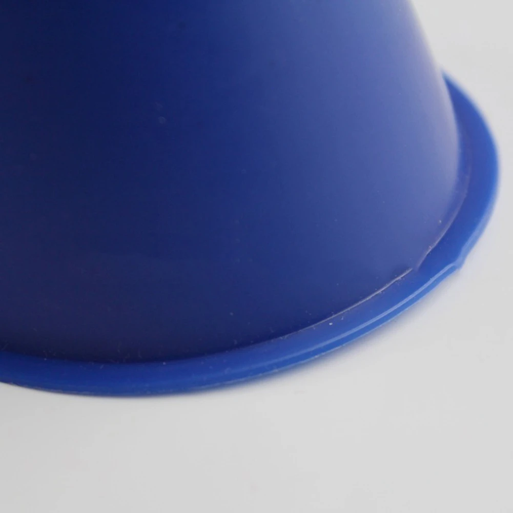 1PC 축구 스케이트 마크 배럴 축구 장애물 도로 콘 스포츠 훈련 장비(블루)