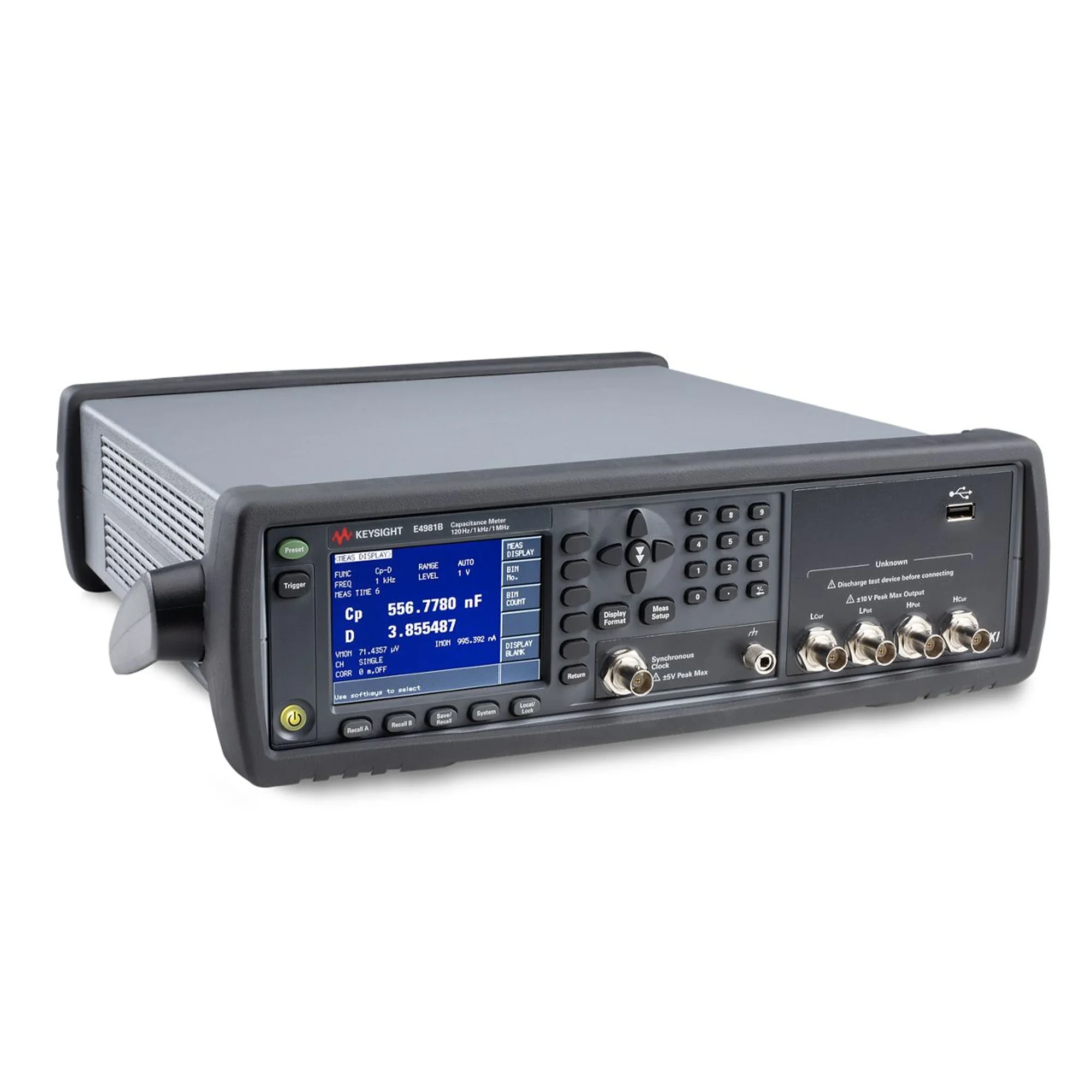 Keysight E4981B Capaciteitsmeter 120 Hz / 1 KHz / 1 MHz