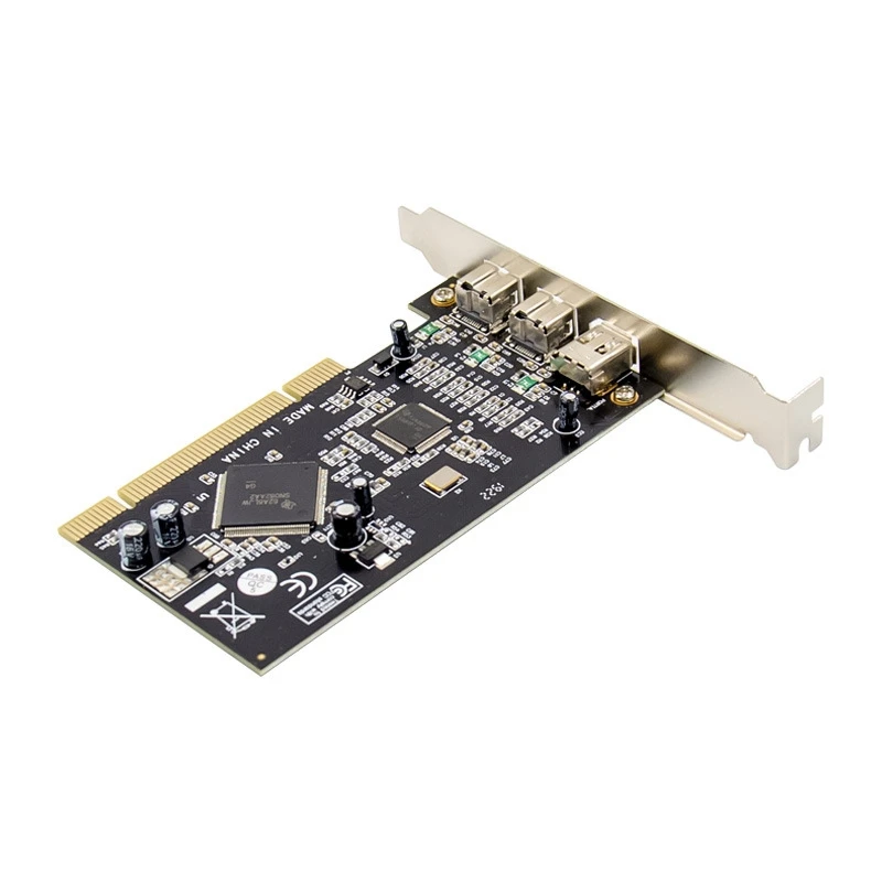 

Карта видеозахвата PCI 1394A 1394B для адаптера FireWire 800 IEEE 1394 HD, конвертер карты видеозахвата F