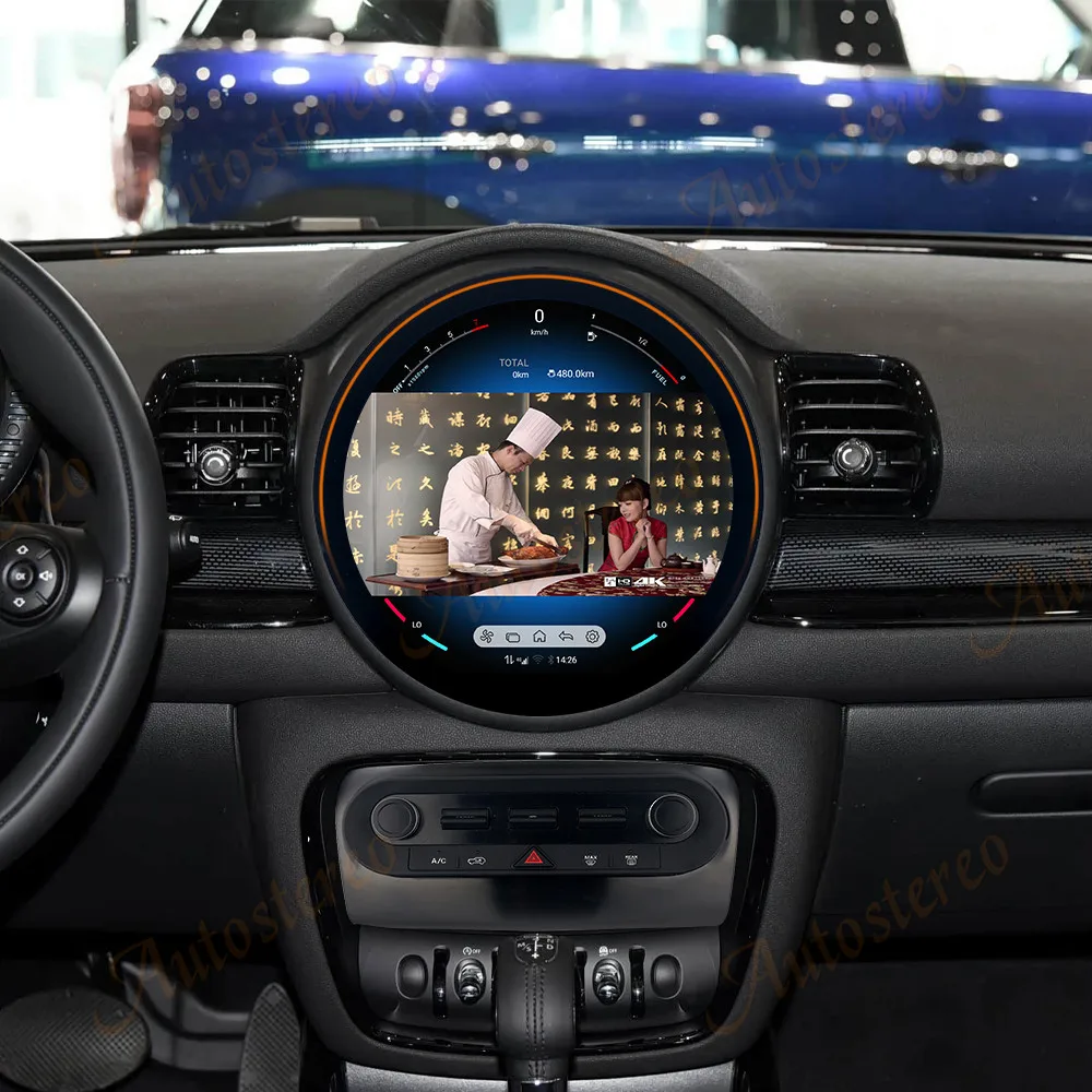 

11,8-дюймовое мультимедийное устройство Qualcomm для Mini F54 2016~2022: автомобильное радио, GPS-навигация, видео-стереоприемник, IPS-экран, головное устройство на Android 13
