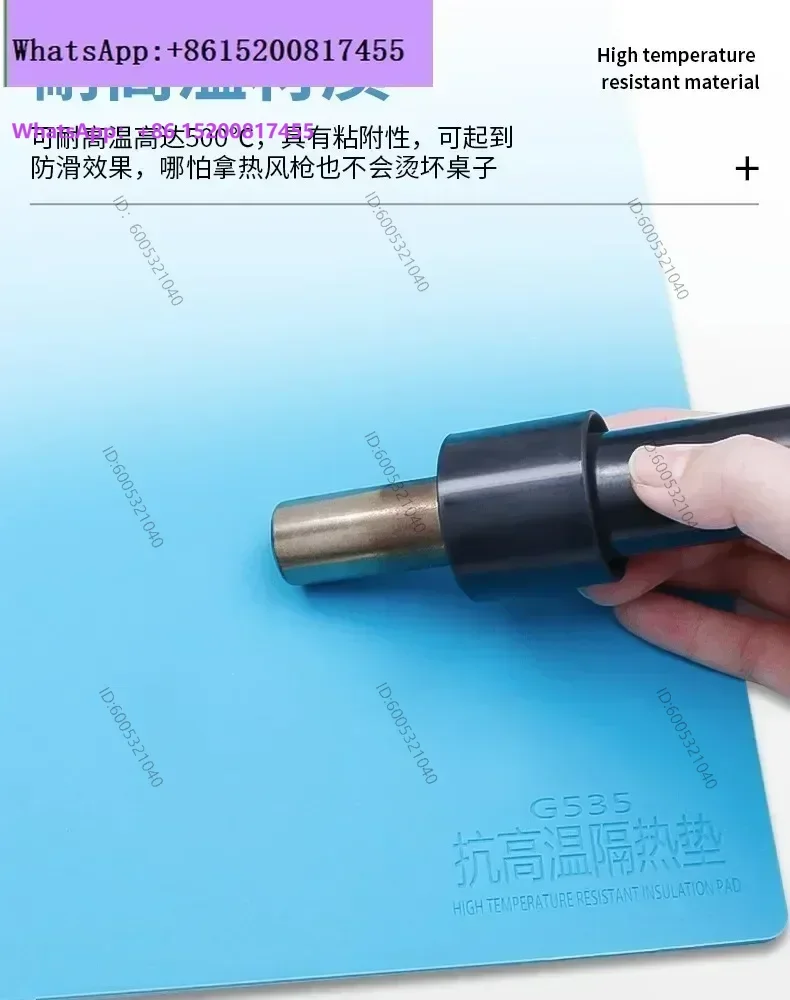 Mobile phone repair thermal insulation pad, computer workbench, high temperature and anti-scalding pad