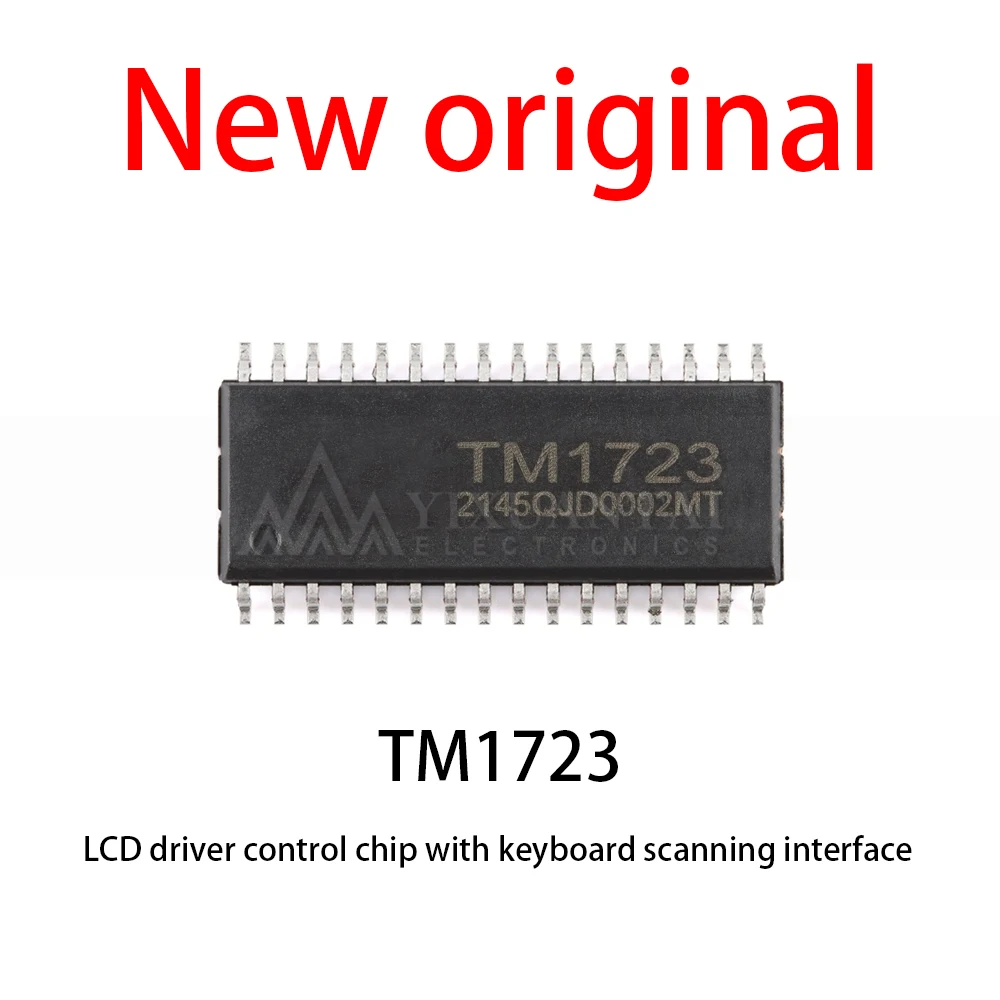 10-50Pcs/Lot New original TM1723 SOP-32 LCD driver control IC with keyboard scanning interface 