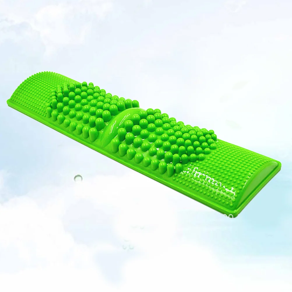 1 st Voetmassage Mat Voet Massager Plastic Kiezel Teen Drukplaat Massage Pad (Groene Kleur) voetmassage pad