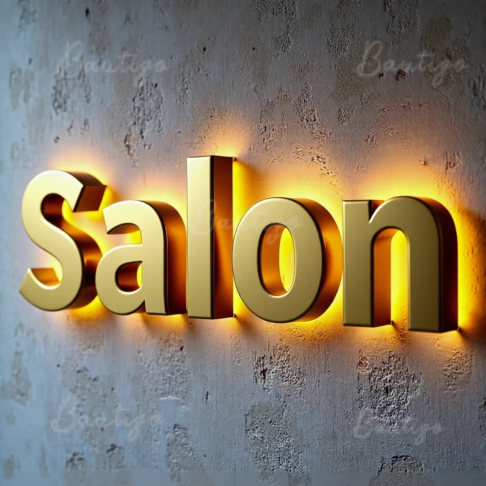 

Пользовательский 3D бизнес-логотип 3D светодиодная подсветка буквы знак бизнес-вывеска металлическая 3d бизнес-вывеска офисная вывеска для стены