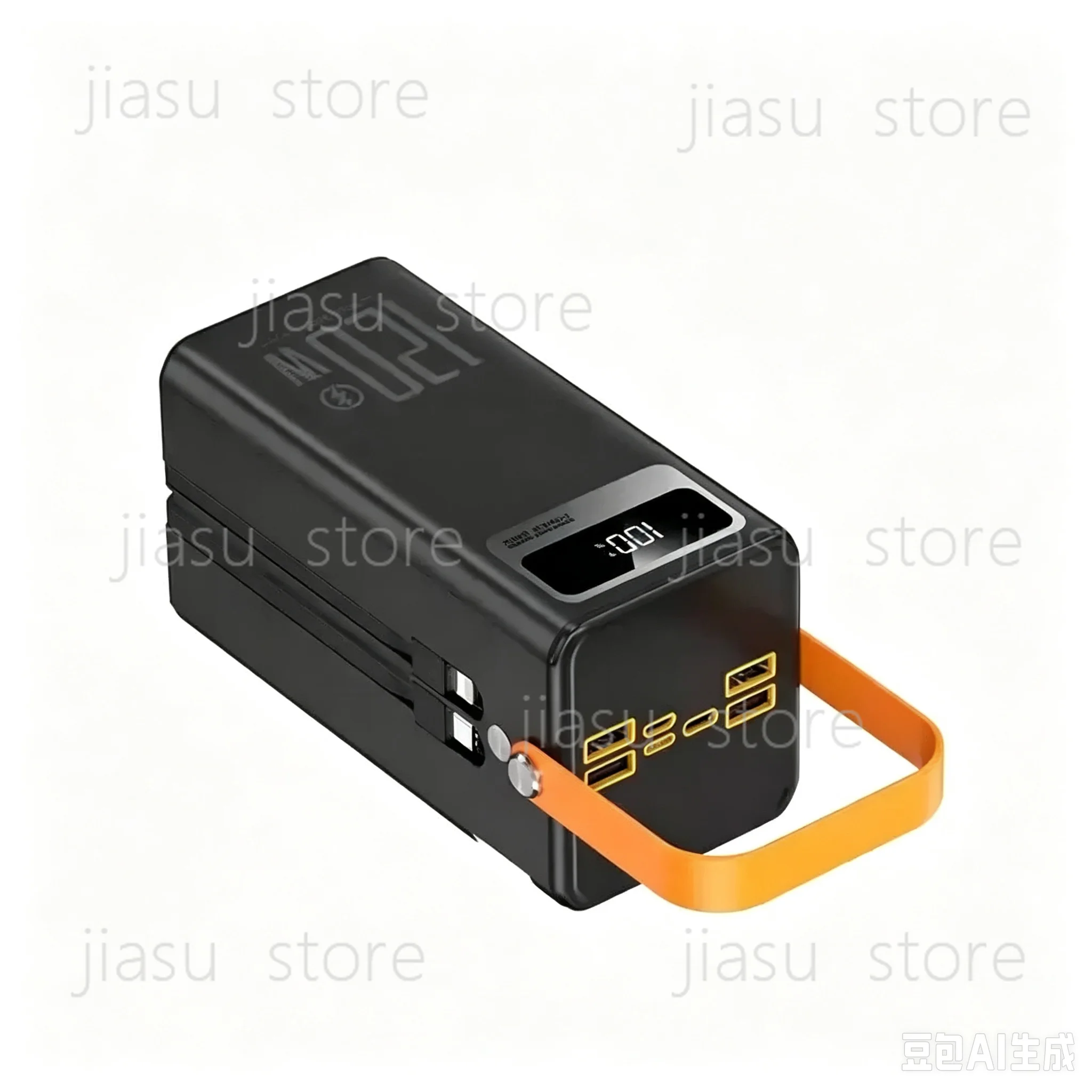 120W Super Fast Charge Power Bank 100000 MA Large Capacity