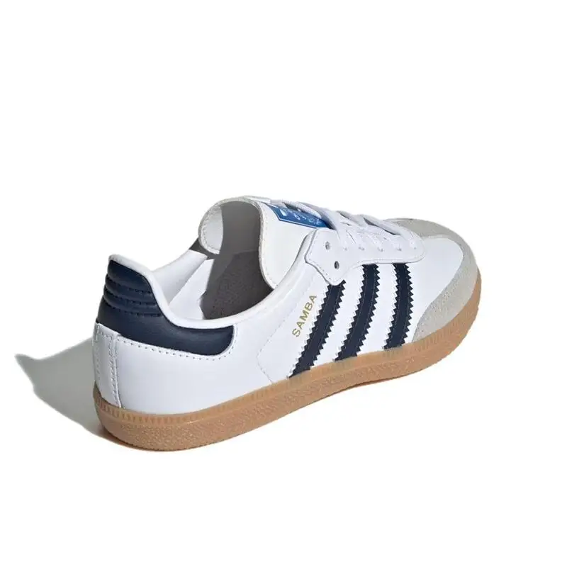 Adidas Samba XLG Comfortable and Versatile Trendy Casual Outdoor Low Top Board Shoes for Men and Women in White and Black