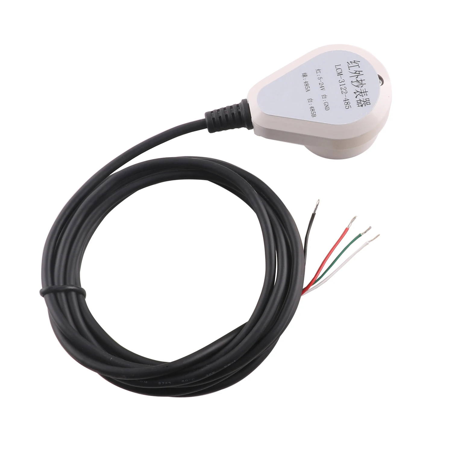 RS485 Near Infrared Optical Cable Electronic Photoelectric Head IEC62056/1107/DLMS Transparent Transmission Electric Water Meter