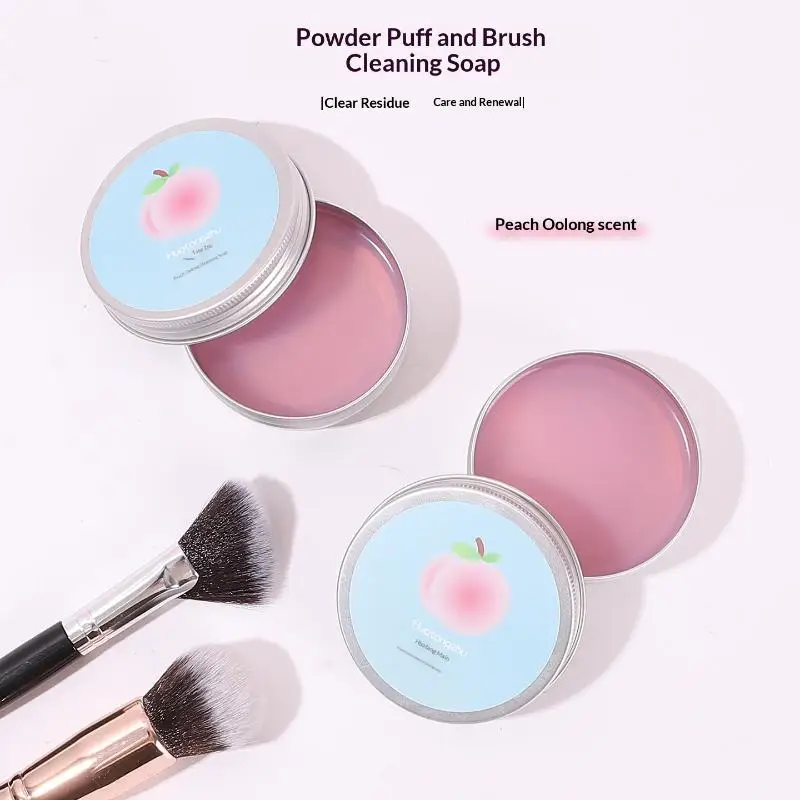 Natural Makeup Brush Cleaner Soap Multi Functional Washing Outdoor Portable Cosmetics Travel Beauty Cleaner Tools Reusable