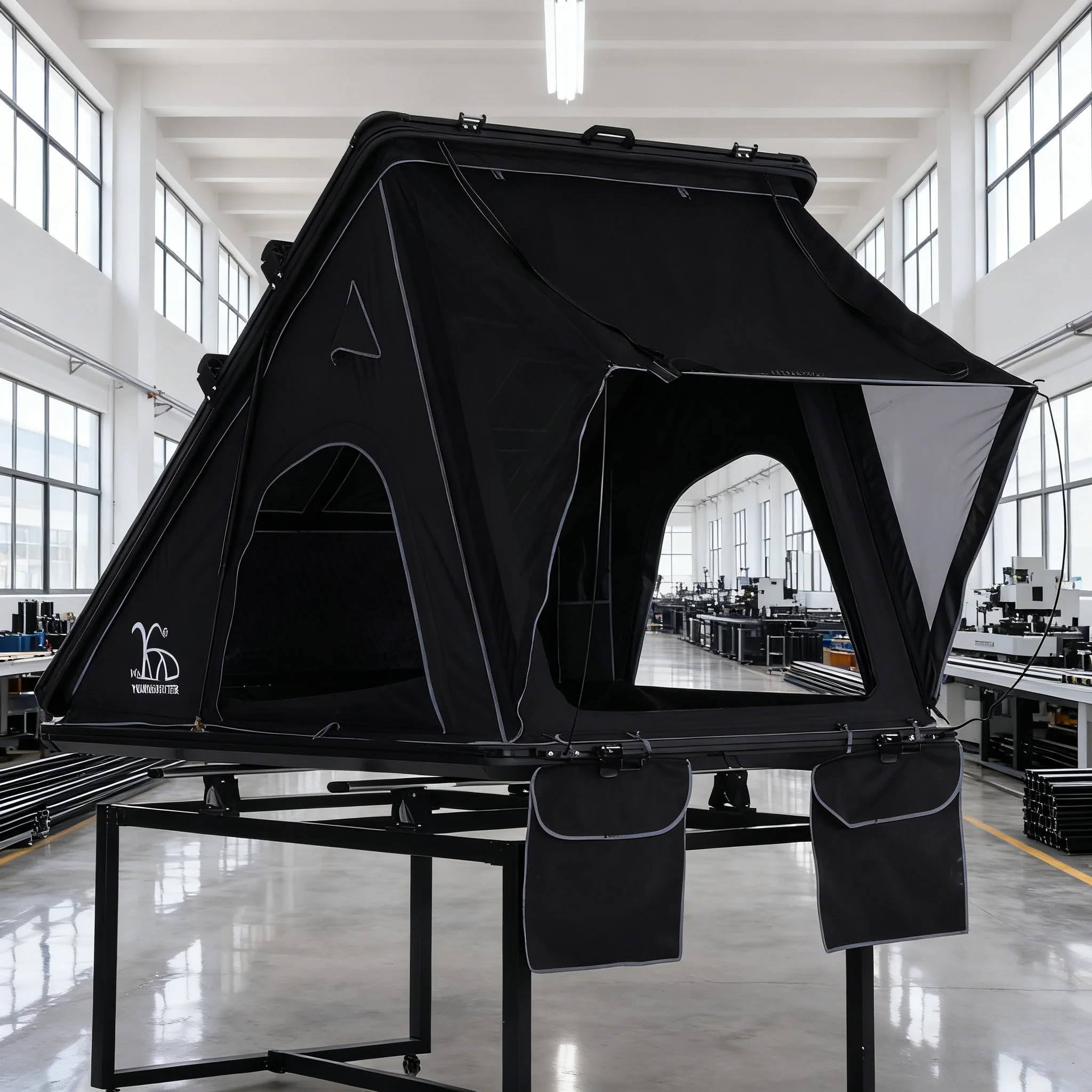 

Camping Gears Comfortable Sleep Bed Tents Triangle Car Rooftop Tent New Style Aluminum