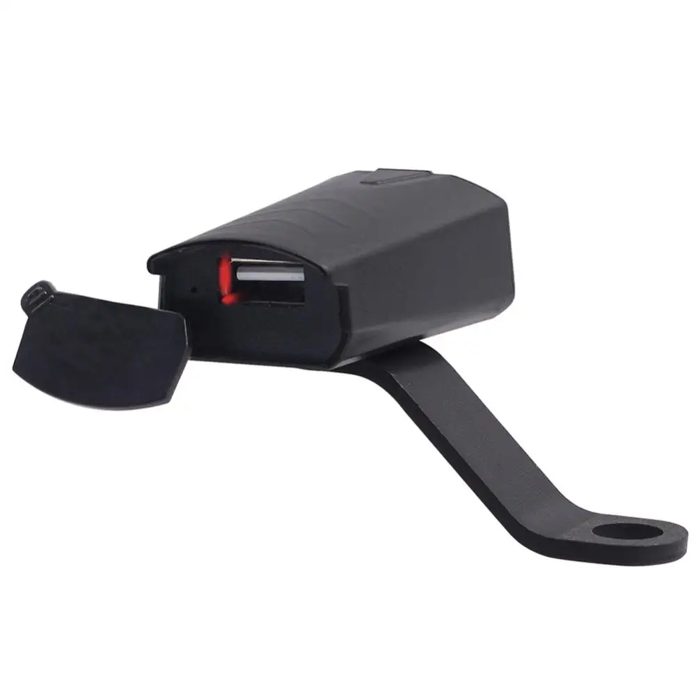 12V CS-835A1 Motorcycle Handlebar Mount USB Phone Charger with Indicator Light