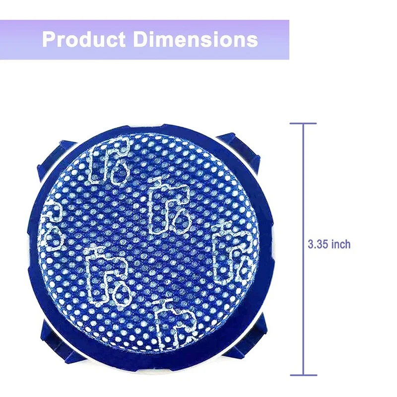 Vacuum Filters Replacement For SAMSUNG Jet 75 Jet 90 Jet 70 Jet 75+ Jet 60 Vacuum Cleaner, Replace Part No. DJ97-02649A