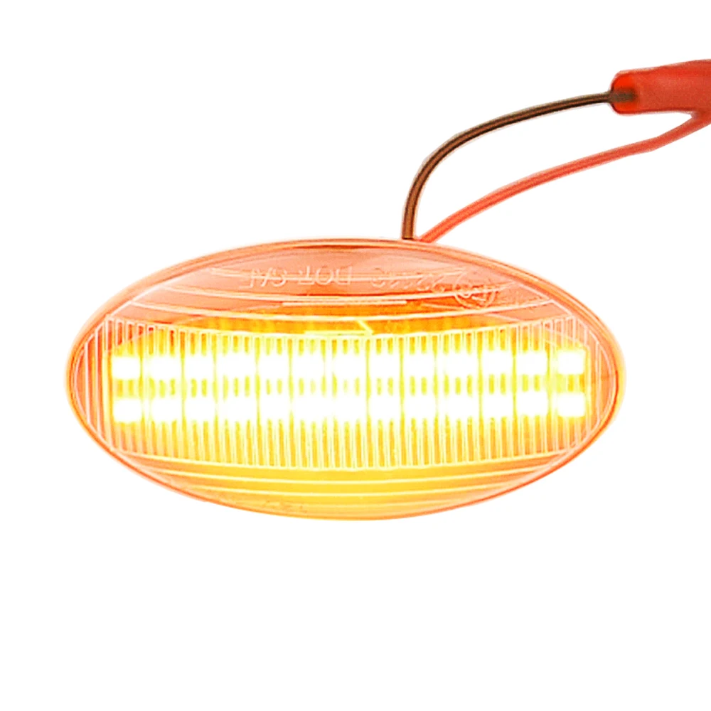 2x لسوزوكي سويفت جيمي فيتارا SX4 ألتو Led ديناميكية الجانب ماركر بدوره مصباح إشارة متتابعة الوامض ضوء المؤشر العنبر
