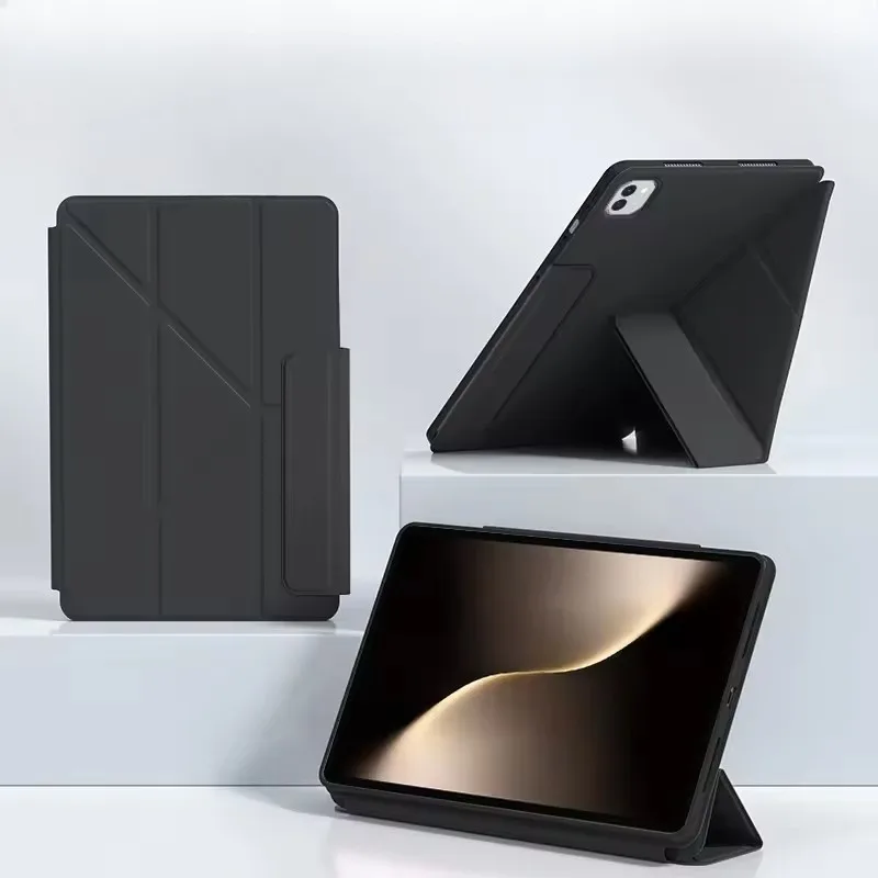 

Magnetic Leather Case For Huawei Honor MagicPad 3 Pro 13.3 inch 2025 GT Pro 12.5 MagicPad 3 2 GT 11.5 With Pen Slot