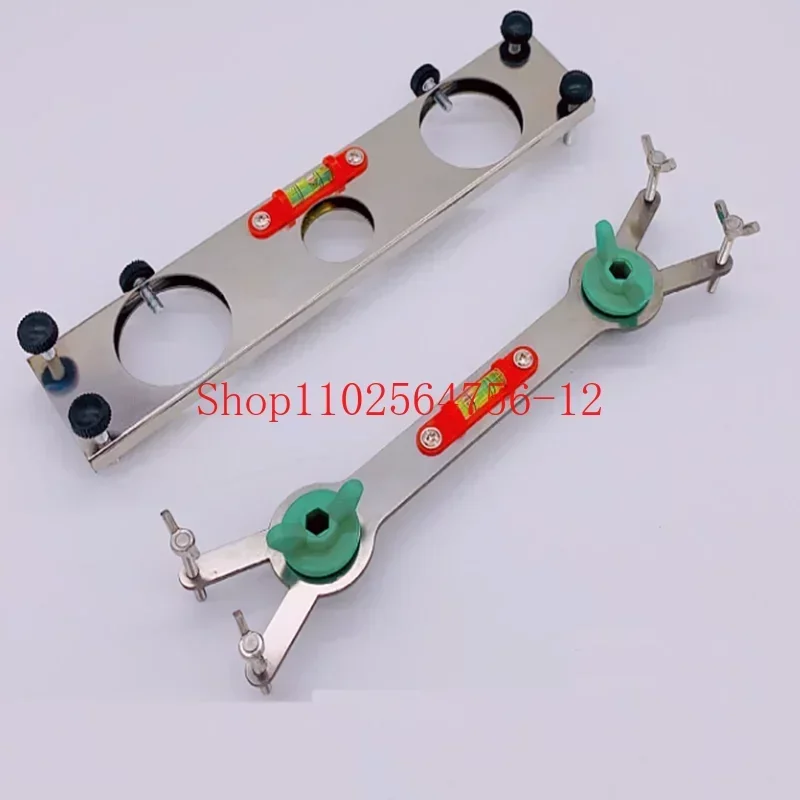 

Shower Positioner Faucet leveling device Mixing valve holder Dual bracket