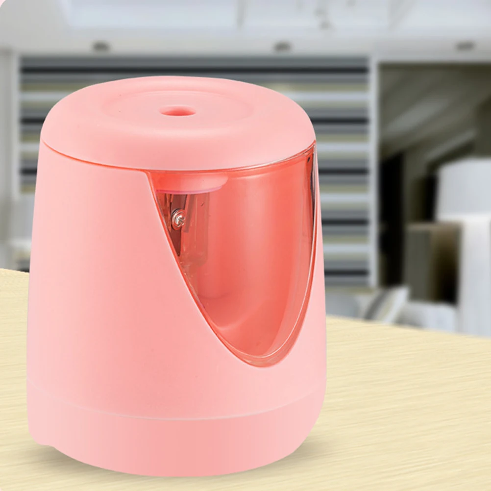 

Auto Electric Pencil Sharpener Portable Operated Automatic Sharpener for Kids Students Office School Stationery