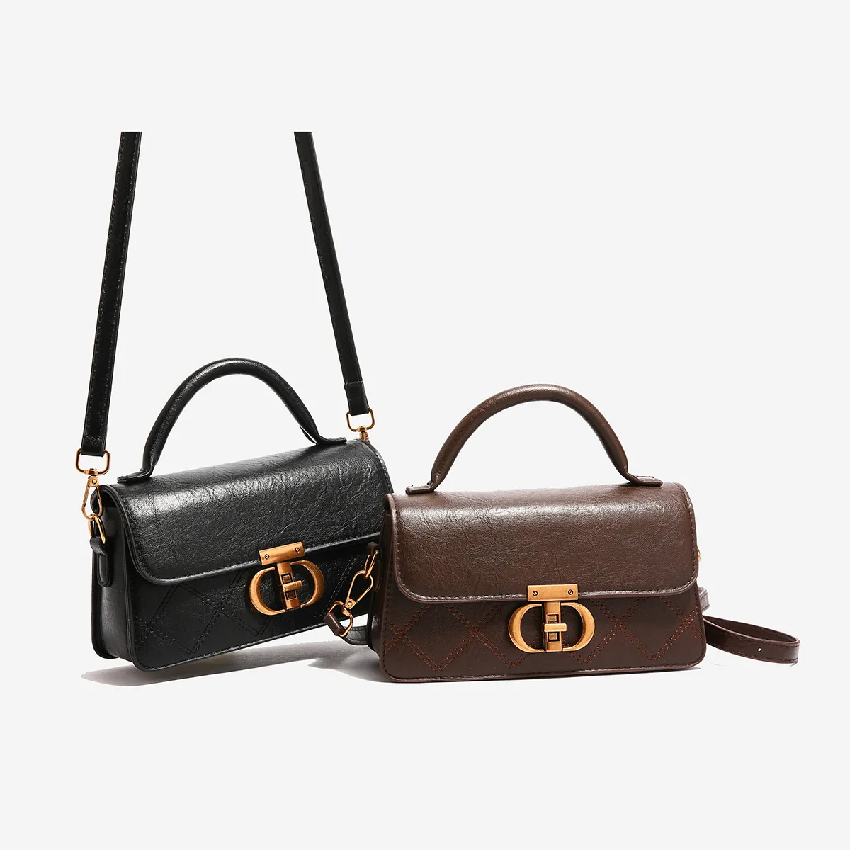 

2025 Designer Mini Bag - Luxury Crossbody Shoulder Purse, Elegant Square Handbag for Women