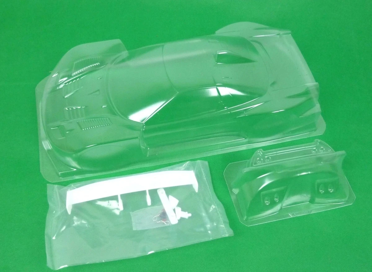 

1:10 scale Clear polycarbonate RC Drift body shell fit Tamiya tt02 Chassis mst rmx hsp 94123 Kyosho fazer