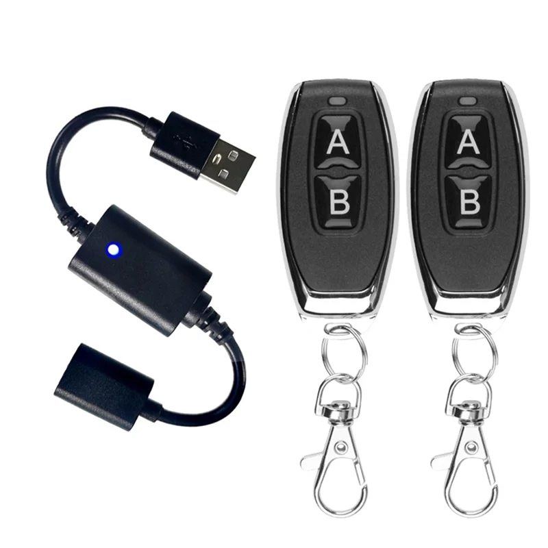 -N21R DC 5V USB Wireless Remote Control Switch Driver Power On Off For LED Light, Strip Reading Lamp, Light Fan & More