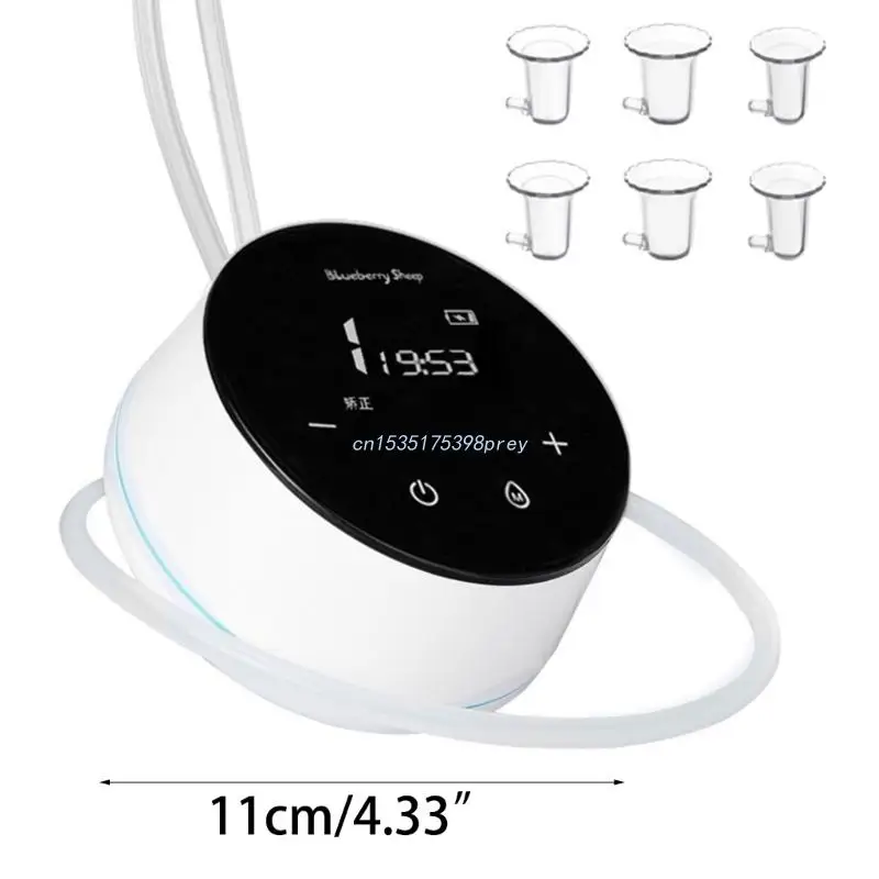 

1 set Electric Nipple Corrector for Inverted Nipples Flat Nipple Puller with 3 Size Suction Cups Automatic Short Nipple