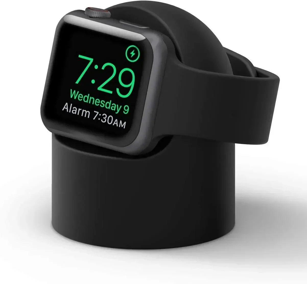 Ładowarka do Apple Watch Series 9 8 Ultra 7 6 5 SE 4 3 2 Stacja dokująca do ładowarki Silikonowy uchwyt na kabel do ładowania Iwatch