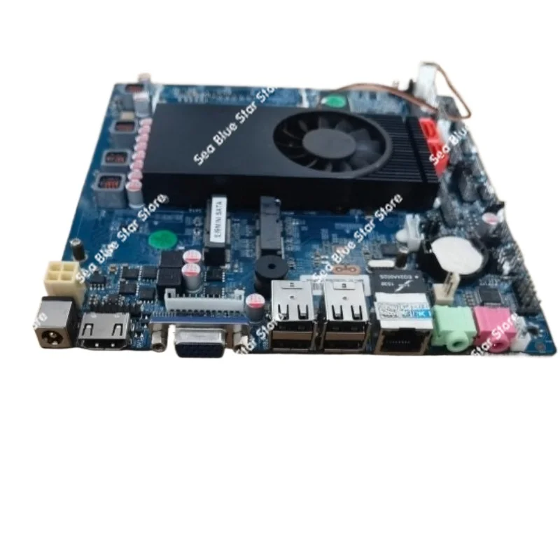 Industrial  Board ITX-1037T-2U 1037U Advertising Machine, Cash Register Download Machine, Second-hand Disassembly Main Board