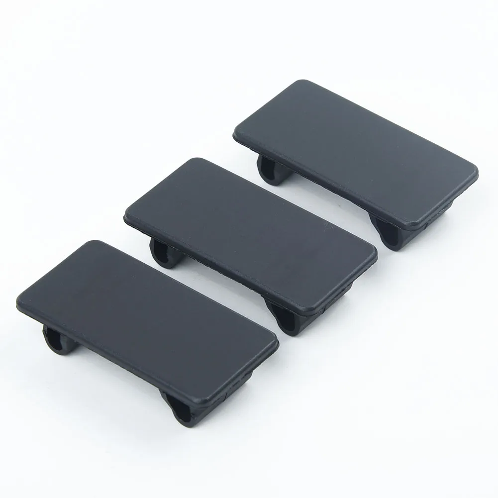 New Useful Practical Rocker Switch Holder Decal Interior Panel Standard 3pcs Accessories Auto Black Blanking Decoration