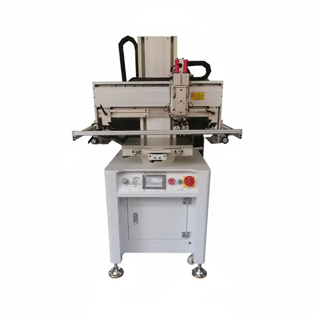 TD-2030SF metal plate vertical semi-automatic flat screen printing machine