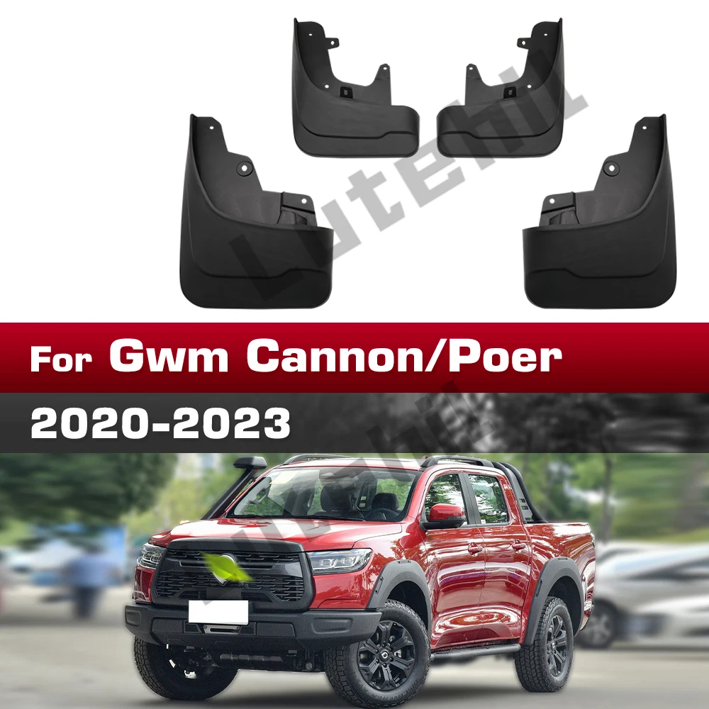 Für Gerat Wall Gwm Cannon/Poer 2020 2021 2022 2023, Kotflügel, Schmutzfänger, Spritzschutz, Kotflügel, Schmutzfänger, Autozubehör