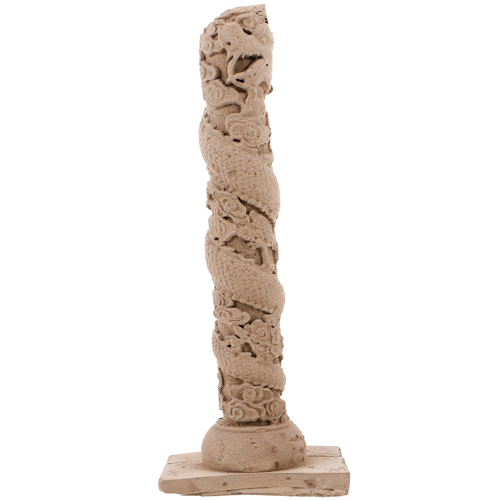 

Aquarium Roman Column Tank Decoration Cement Craft Shrimp Hide Shelter Landscape Fish Hideout Decorative Accessories Cement