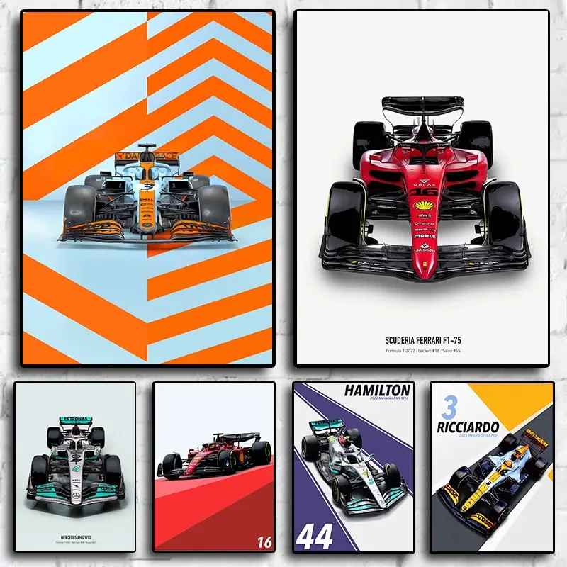 f1-racer-Формула-1-world-постер-с-чемпионом-racing-f1-команда-Украшение-Искусство-Декор-Живопись-для-гостиной-детской-комнаты-стена