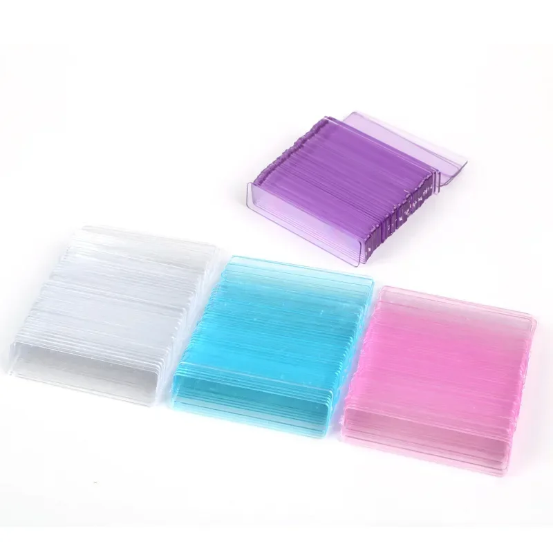 4 Color 500pcs/pack False Nail Tips Nail Art Display Stand Acrylic Gel Polish Holder Strip Manicure Practice Showing Tools