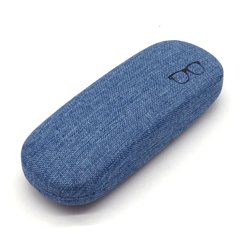 High Quality Glasses Case For Men Women Linen Cloth Eyeglass Cases Cover Hard Portable Spectacles Box Holder Eyewear Storage - view 2