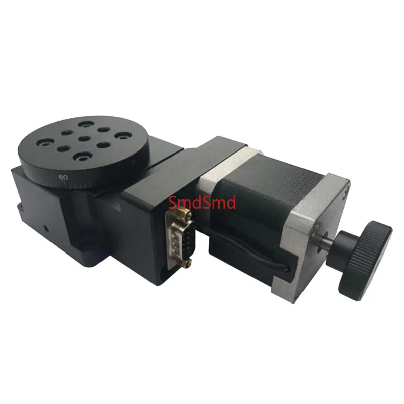 Y200RA60 Electric Rotary Stage Diameter 60MM Precision Indexing Table 360° Turntable Pan-Tilt
