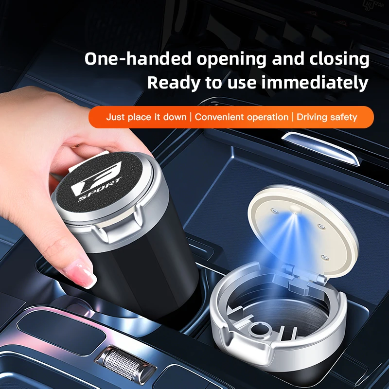 

Portable Car Metal Ashtray Holder Cup Flame Retardant Cigarette Ashtray For Fsport RX330 IS250 Ct200h ES300h RX350 IS300h NX300h