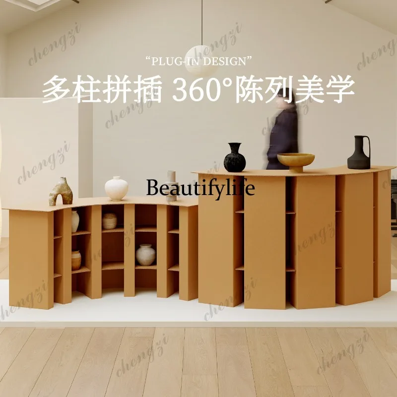 Display stand Creative Bar Counter Exhibition Display Product Display Cabinet Commercial Environmental Protection Table