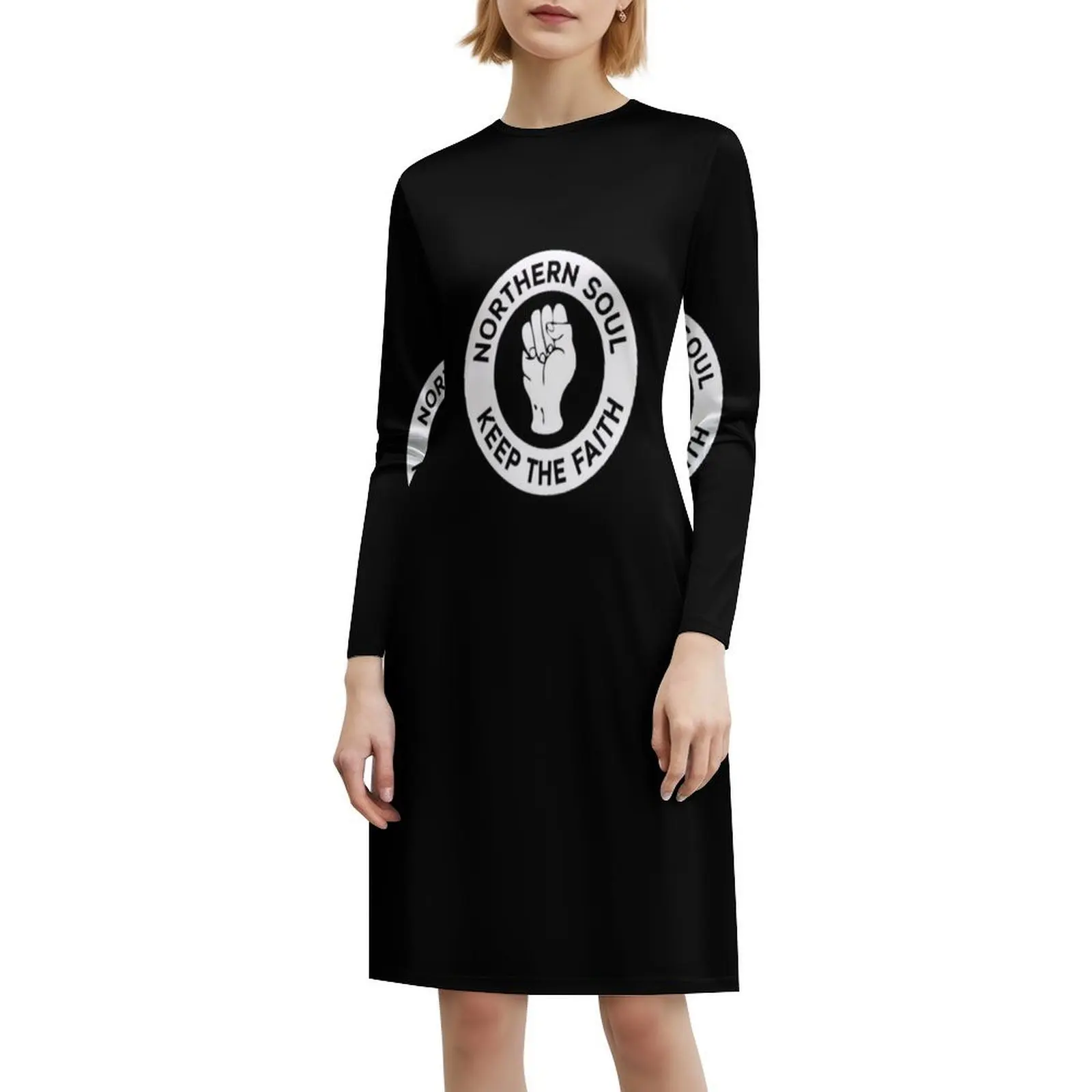 فستان أنيق بوهو من Northern Soul-Keep The Faith أنيق على الشاطئ لحفلات الزفاف والروح الشمالية والروح الشمالية للسيدات #6