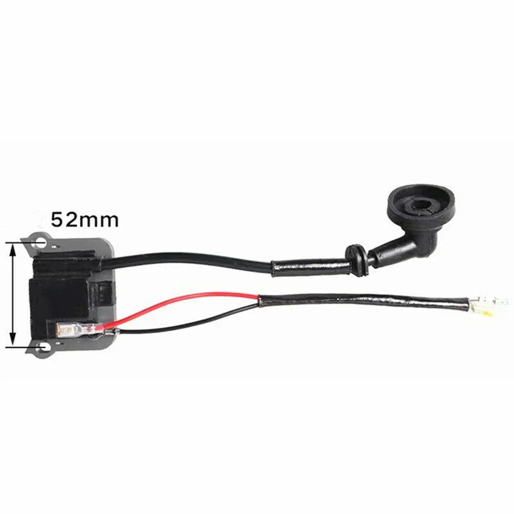 Ignition Coil For Chainsaw Strimmer Brush Cutter Lawnmower 2 Stroke Engine 52mm Centres Garden Power Tool Parts