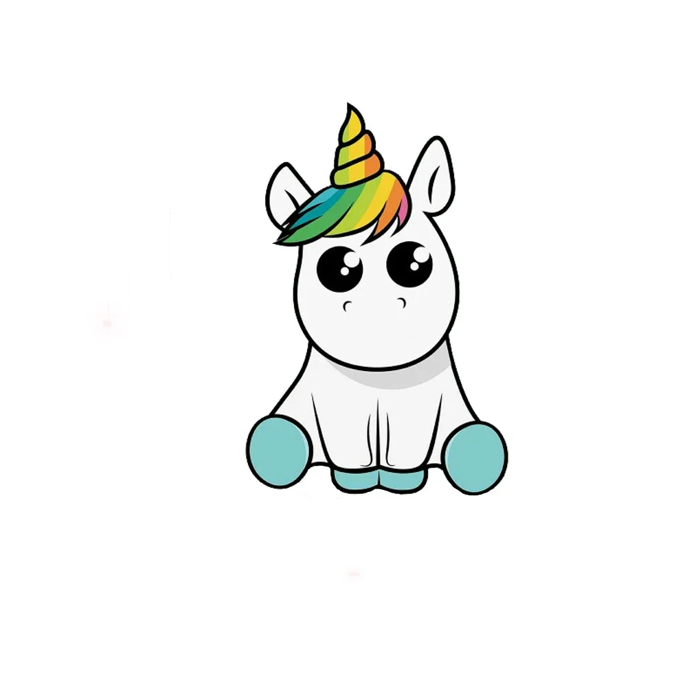 PersonalityCar Stickers Funny Unicorn Stickers Car Motorcycle Bumper Rear Window Body Decoration  Waterproofpvc  Decals