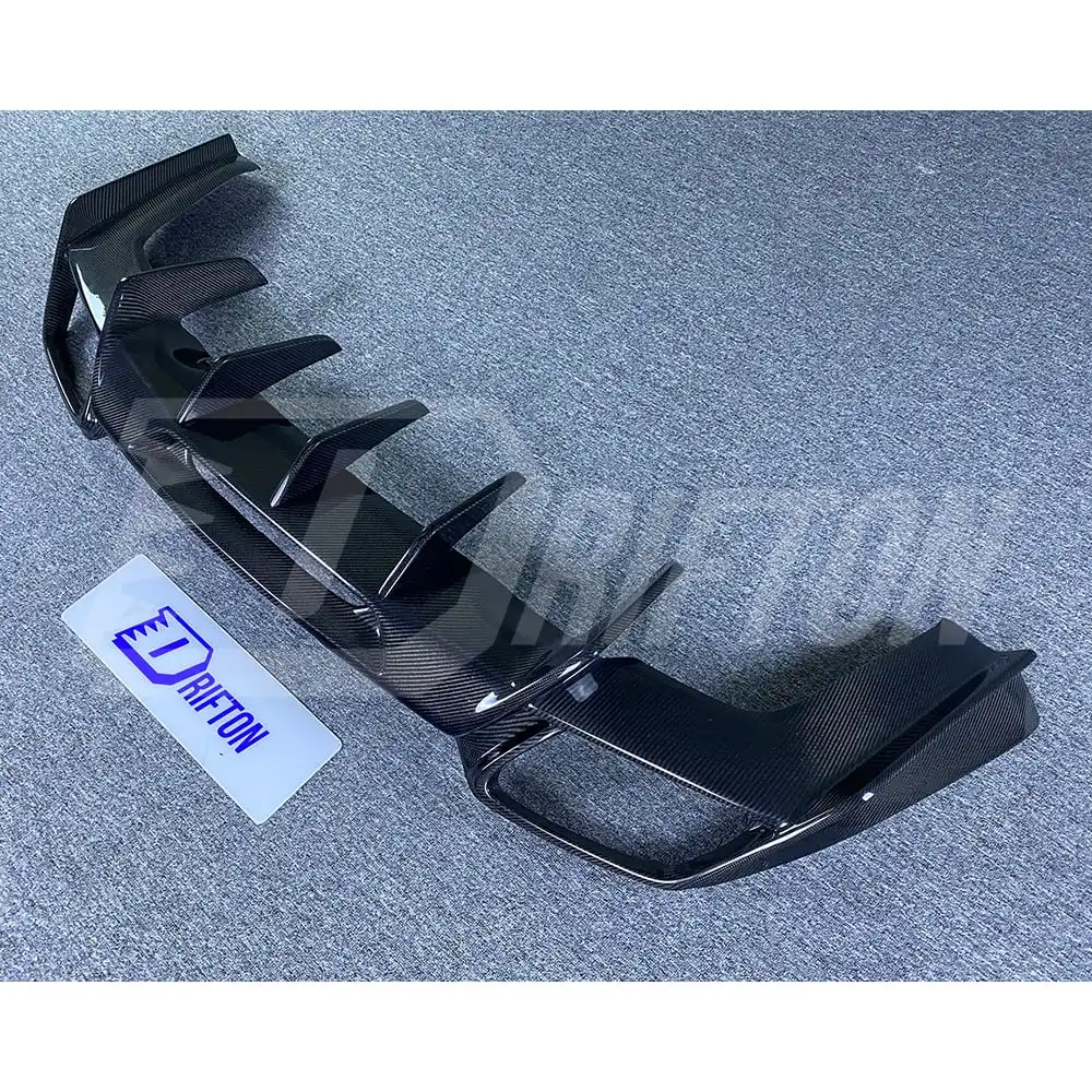 RT Style Rear Diffuser for Mercedes Benz AMG GT Carbon Fiber Body Kit