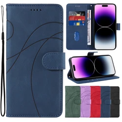 Wallet Flip Fold Card Bag For iPhone 15 15 Plus 14 Pro 14 Pro Max 13 Pro 12 Mini 11 Pro SE 2022 X XS XR 8 Plus 7 Plus 6 6S Plus