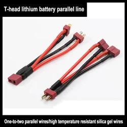 T-Plug Y Wire Harness Female to Male T Plug Parallel Battery Pack Connector Cable For Rc Lipo Battery Rc Model