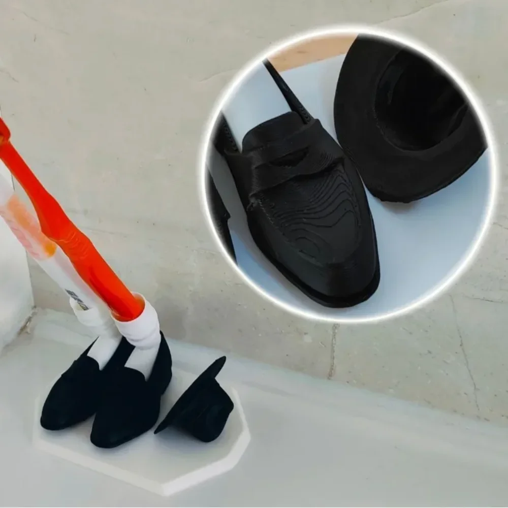 Michael Jackson Hot Music Idol Series Creativity Toothbrush Holder Moonwalk Modeling Toothbrush Holder Household Goods