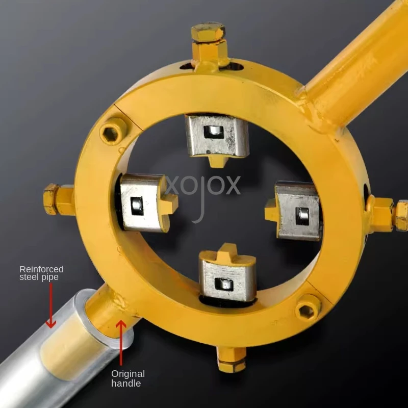 XOJOX Excavator Parts Oil Seal Cylinder Wrench Disassembly And Installation Hydraulic Three Grab Tool Replacement Cylinder