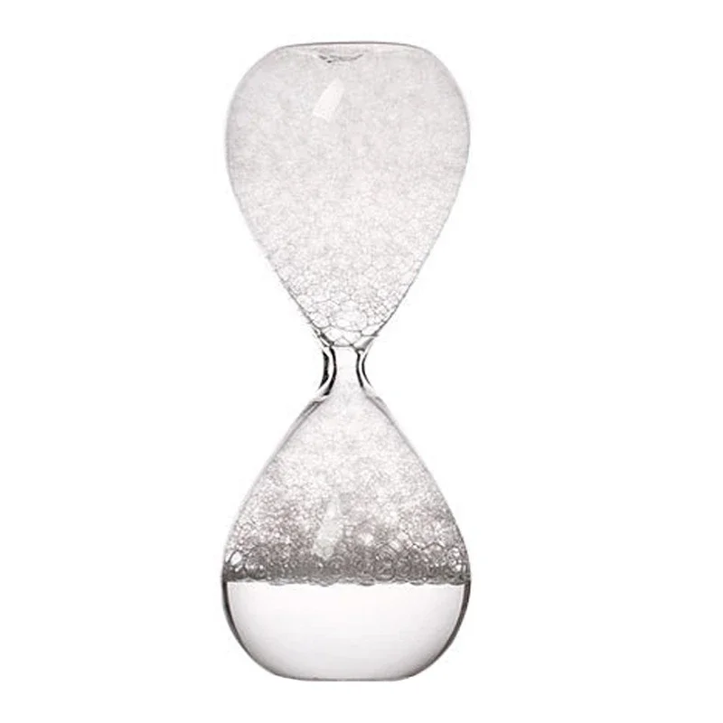 Bubble Fantasy Bubble Hourglass Simple Household Creative Desktop Decoration High Borosilicate Glass Miss Puff Singing Hourglass