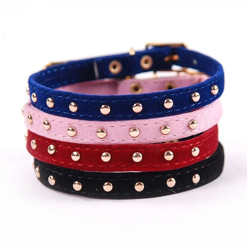 Cat Collar with Bell Safety Cat Collars Puppy Dog Adjustable Collar for Cats Small Dogs Kittens Pet Collar Chihuahua Products