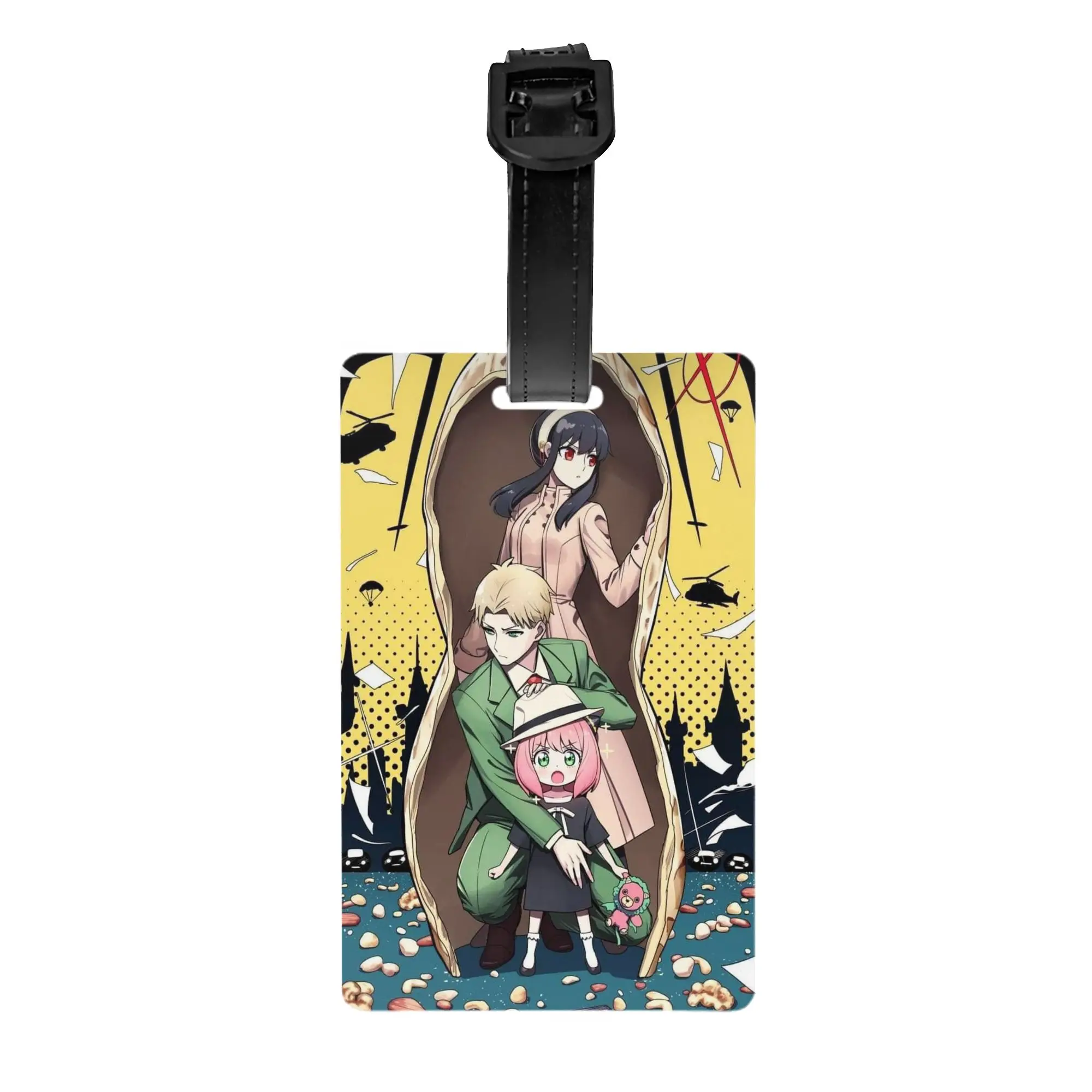 

Custom S-Spyes Luggage Tag Privacy Protection Baggage Tags Travel Bag Labels Suitcase