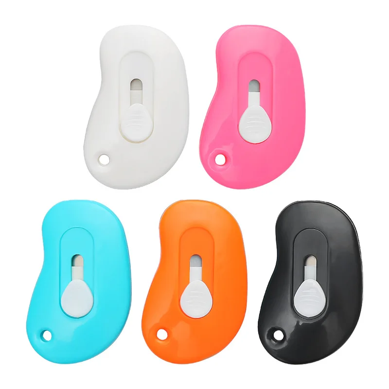 Cute Rabbit Cloud Color Mini Portable Utility Knife Paper Cutter Cutting Paper Razor Blade Office Stationery Cutting Supplies