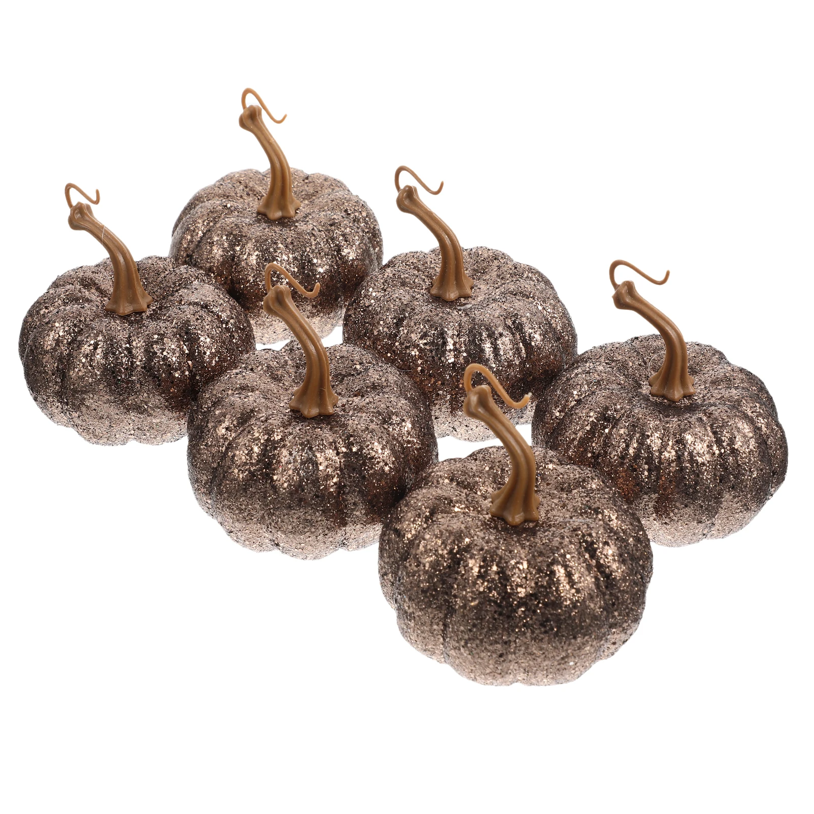 

Simulation Foam Pumpkin Hanging Sequins Pendant Artificial Halloween Craft Reusable nament Foam Pumpkin Crafts