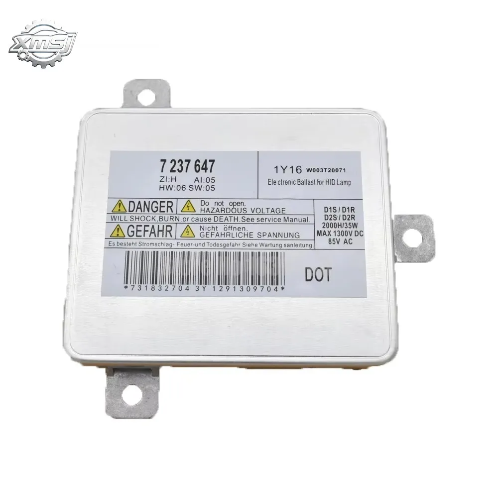 

UNIDAD l módulo control balastos faros xenón HID D1/D3 12V 35W 63117237647 Para BMW Serie X1 2009-2012