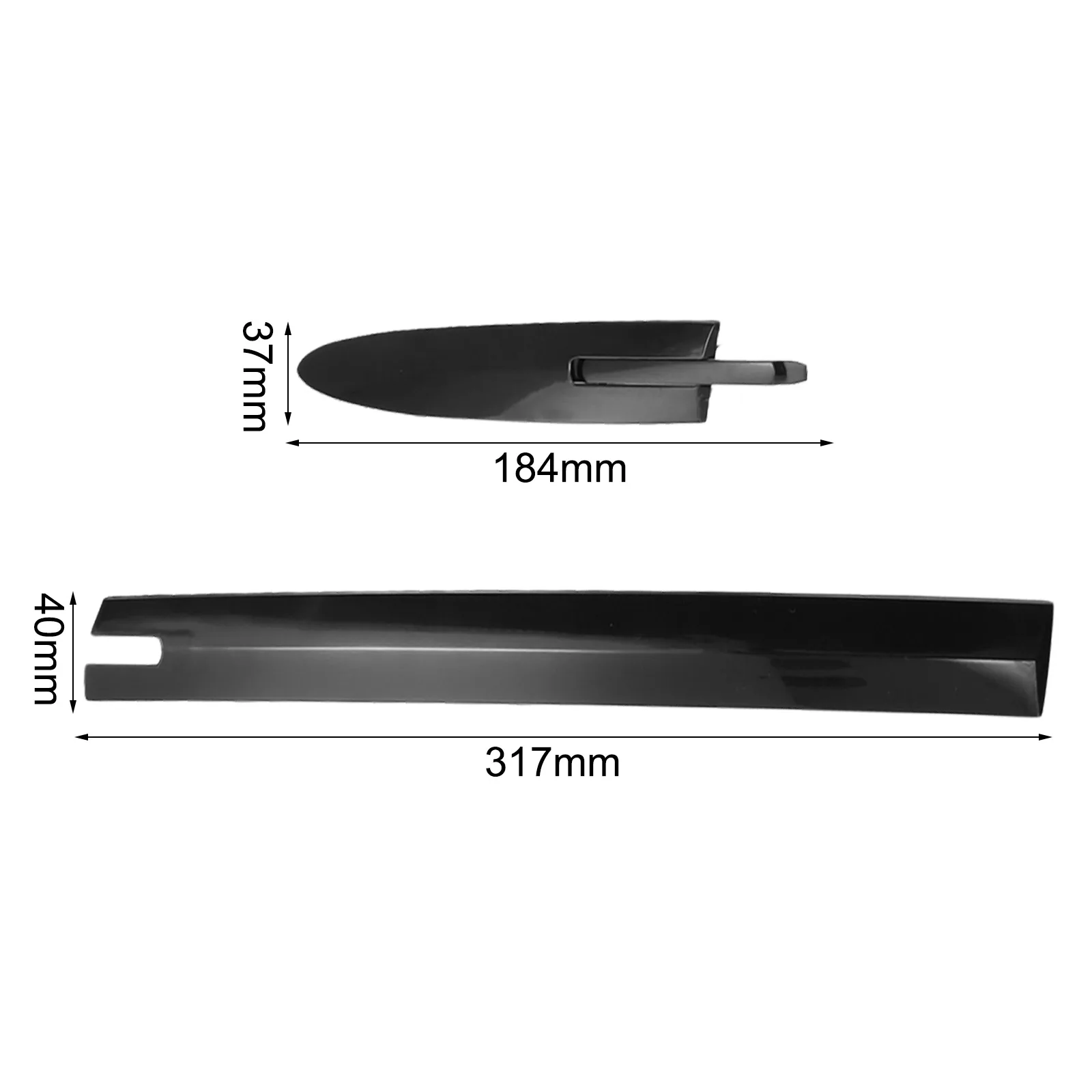 

Robust Top Hinge Covers for BMW For M3 335i For E93 F33 F83 4pcs Plastic Set for Convertible Roof with Low Dust Design